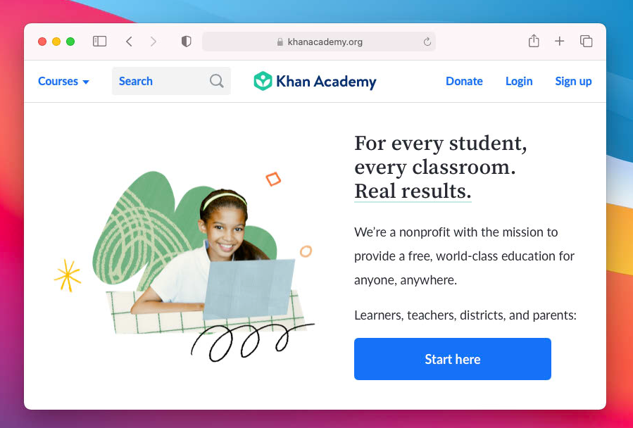 Your child now has access to the sites allowed by the public keychain