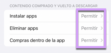 Bloquear un iPhone: no permita instalar aplicaciones, eliminar aplicaciones o compras dentro de la aplicación