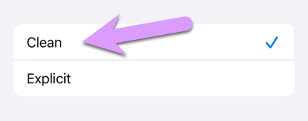 locking down an iPhone: choose 'clean', 'off', or 'don't allow' for most options in Store, Web, Siri & Game Center