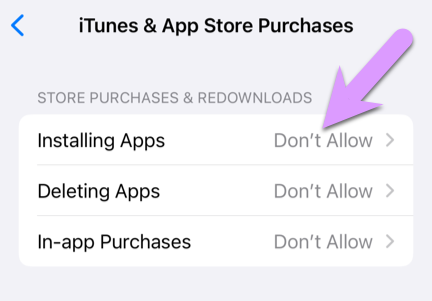five things you forgot locking down your kids iPhone: remove authority to install apps to prevent more unsafe iMessage apps