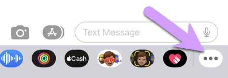five things you forgot locking down your kids iPhone: start by clicking the 'more' icon to remove the #images app
